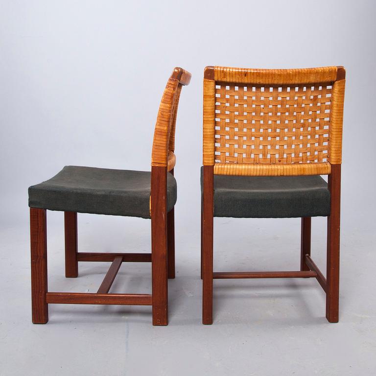 MATBORD och STOLAR, 10 st, HMN Huonekalu Mikko Nupponen, Lahtis, 1960-tal.