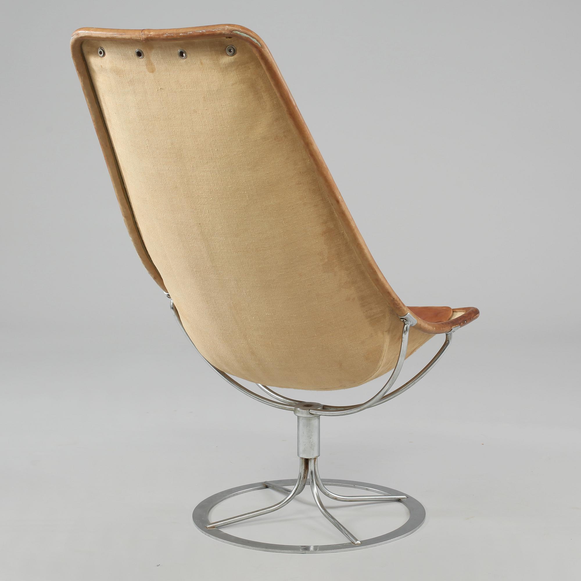 SNURRFÅTÖLJ, "Jetson", Bruno Mathsson, 1900-talets andra hälft.
