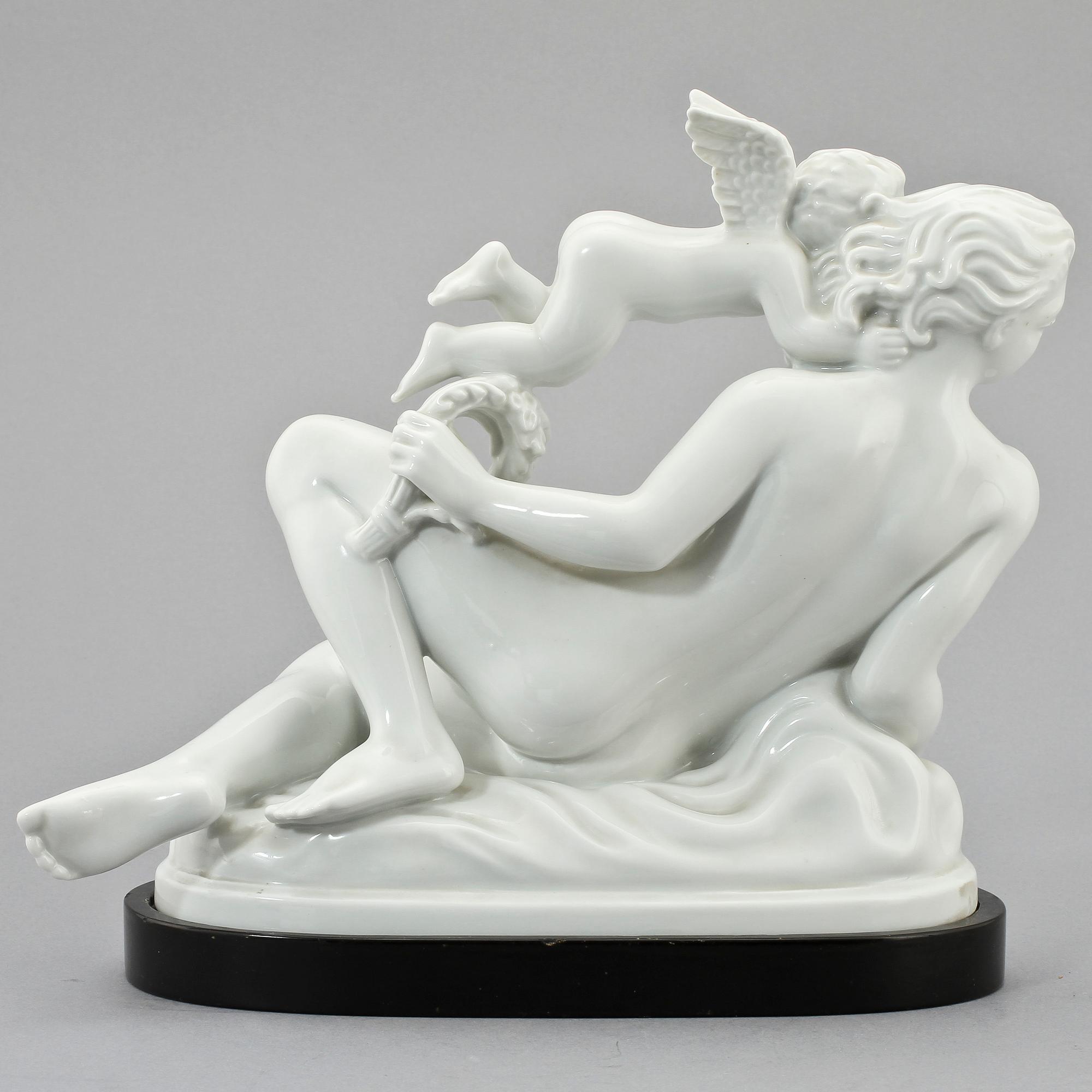 FIGURIN, Harald Salomon, Rörstrand, monogramsign.