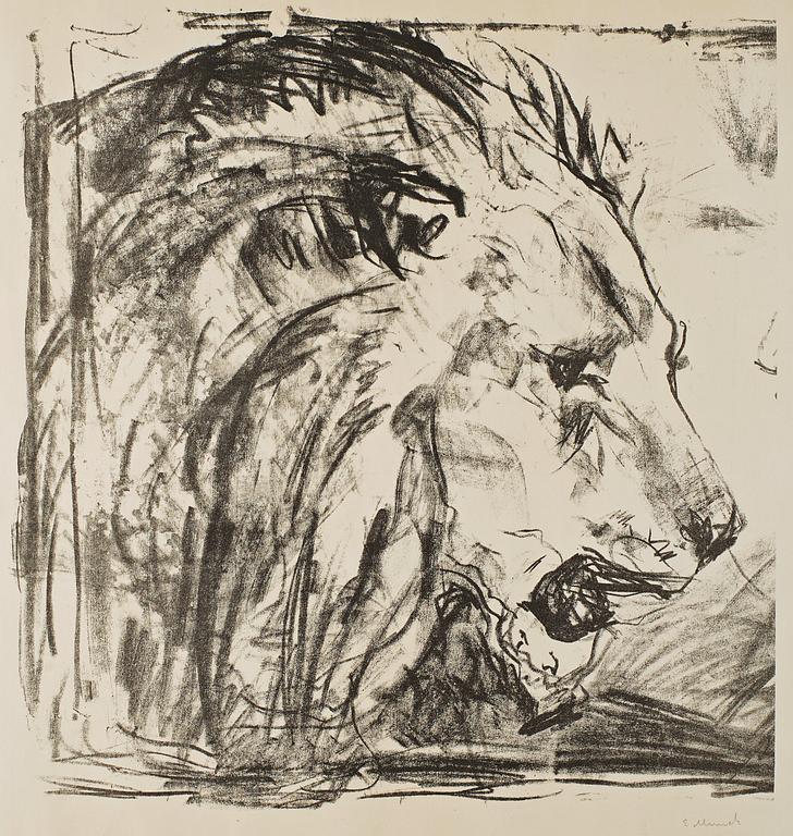 Edvard Munch, "Lejontämjaren"/"The Lion Tamer"/"Lovetemmeren".