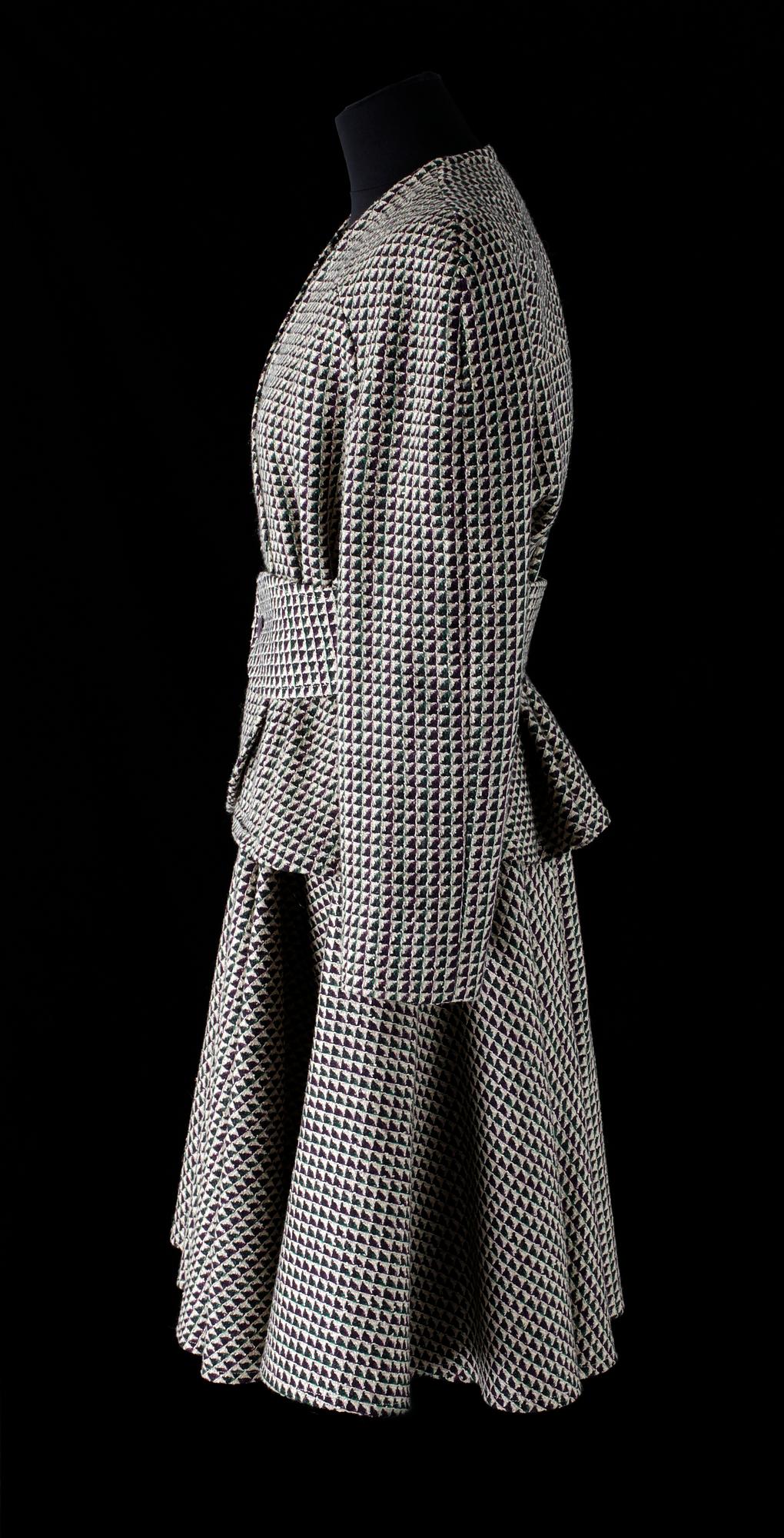 LANVIN, dräkt, 1980-tal.