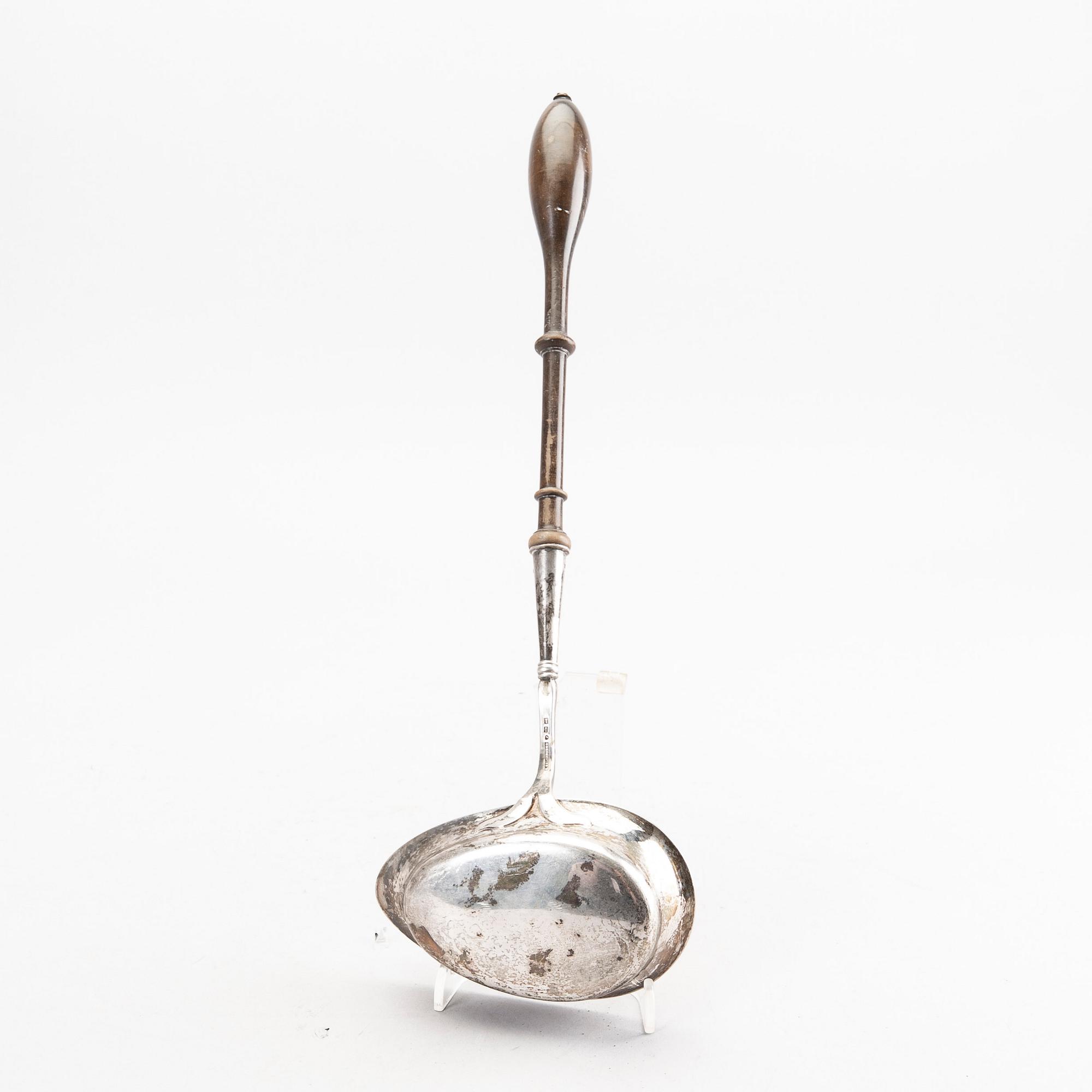 Bernt Erlandsson bålslev silver Kristianstad 1868.