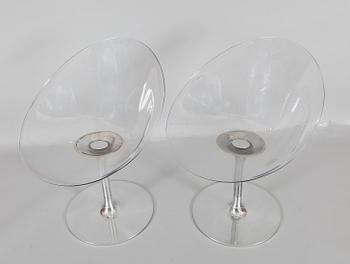 STOLAR, 1 par, "Eros", Philippe Starck, Kartell, Italien, 1900-/2000-tal.