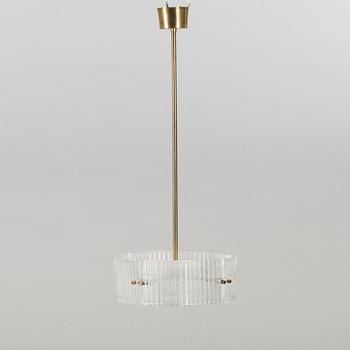 A SWEDISH ORREFORS LAMP.