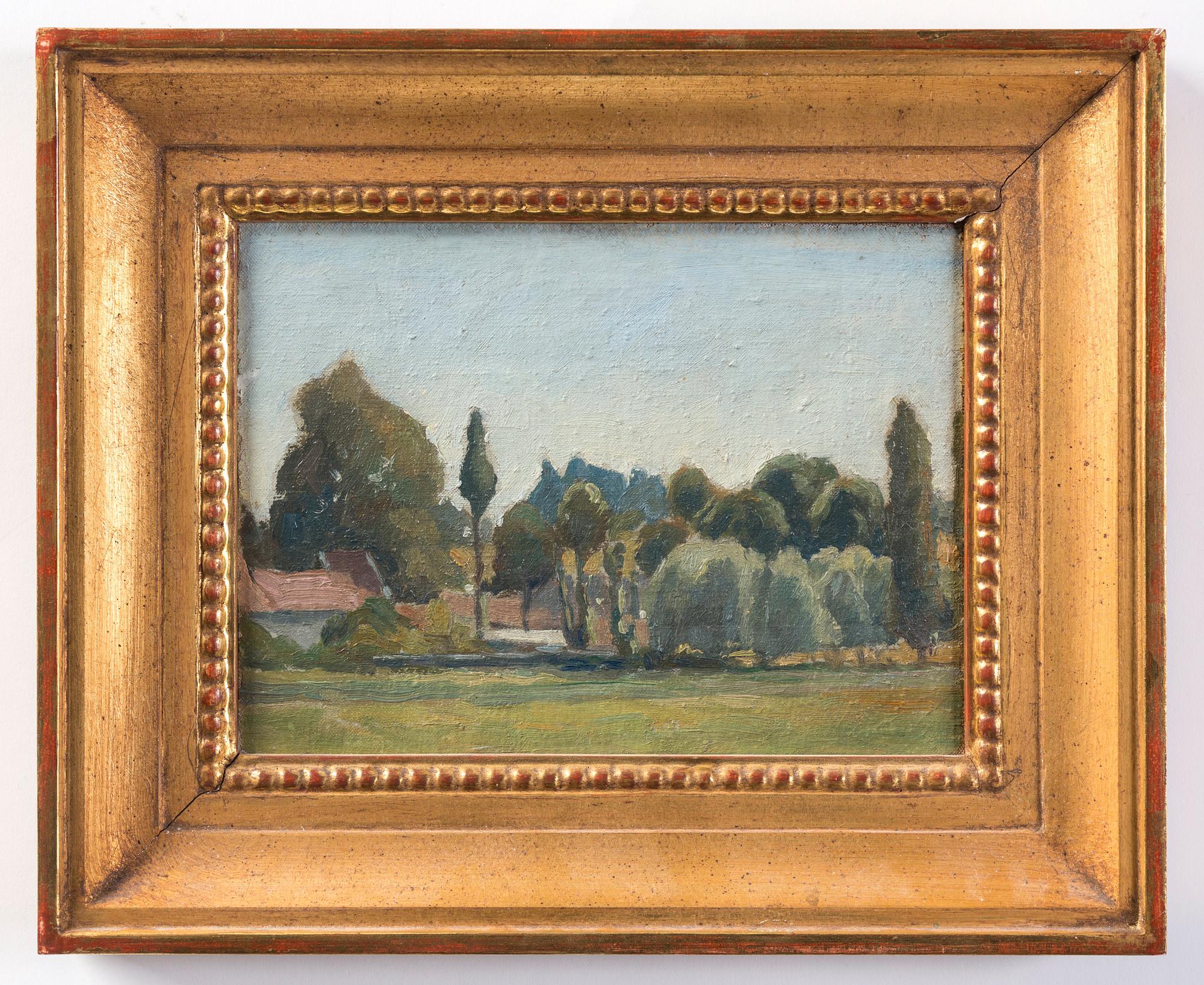 Ivan Aguéli, "Franskt landskap" (French Landscape).