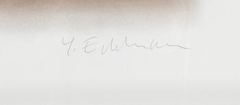 YRJÖ EDELMANN, färglitografi, signerad o numrerad 106/360.
