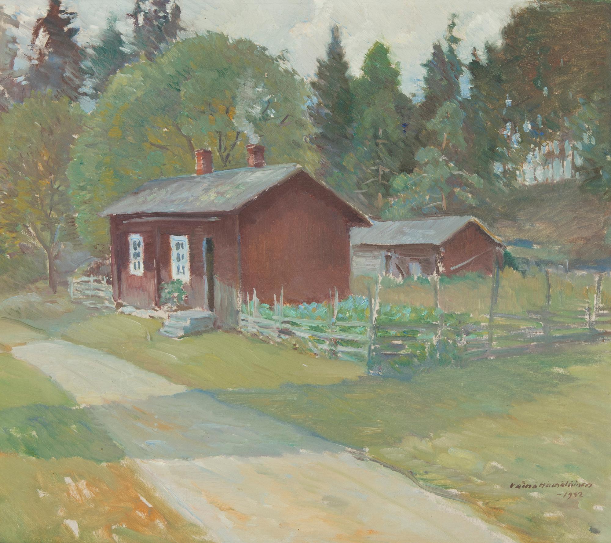 Väinö Hämäläinen, Punainen tupa.