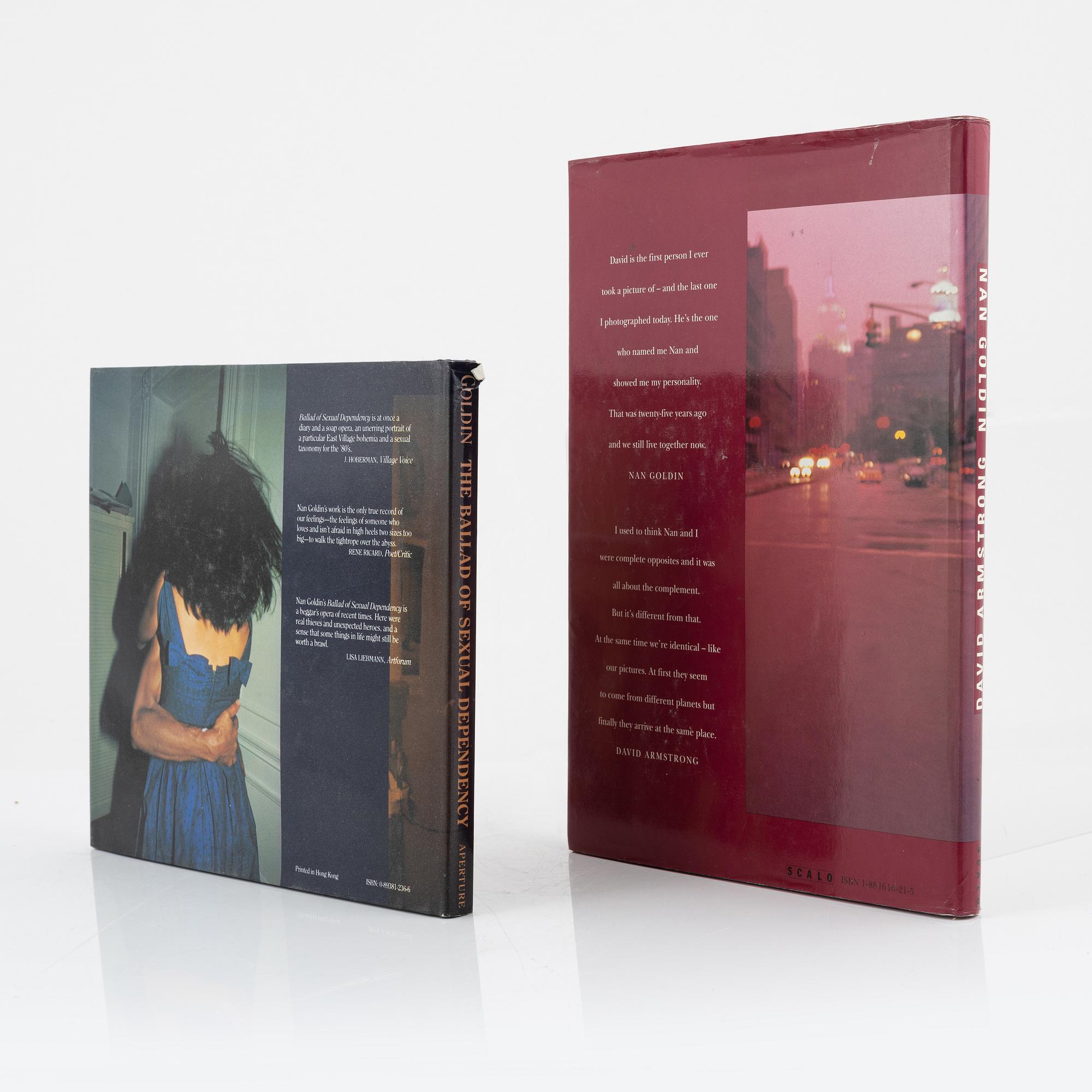 Nan Goldin, 4 photobooks.