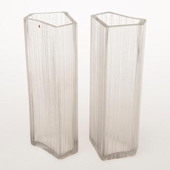 TAPIO WIRKKALA, two '3504' vases, signed Tapio Wirkkala.