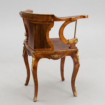 SKRIVBORDSSTOL, 1800-talets senare hälft.