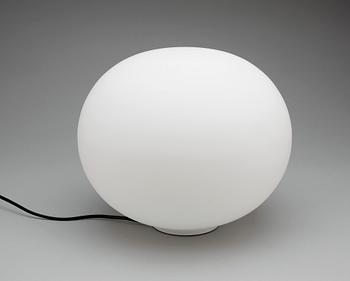 BORDSLAMPA, glas, "Glo-ball", Jasper Morrison, Flos, Italien, 2000-tal.