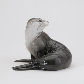 FIGURIN, porslin, Theodor Kärner, Rosenthal, omkring 1900-talets mitt.
