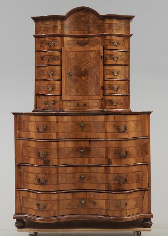 SKÅP, senbarock, Tyskland, 1700-tal.
