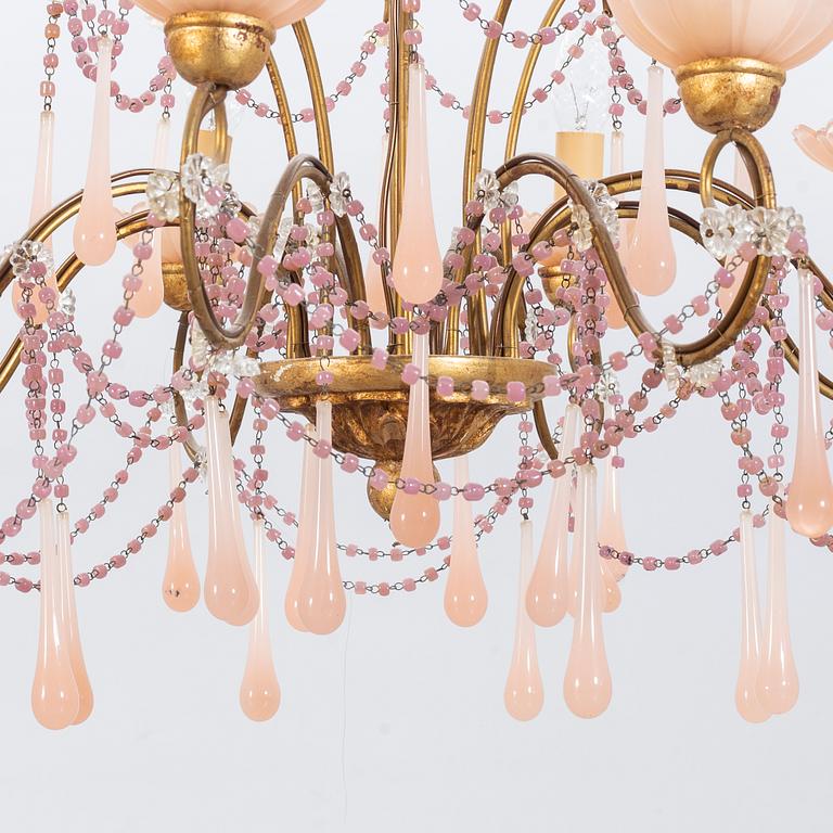 A possibly Murano mid 1900s chandelier.