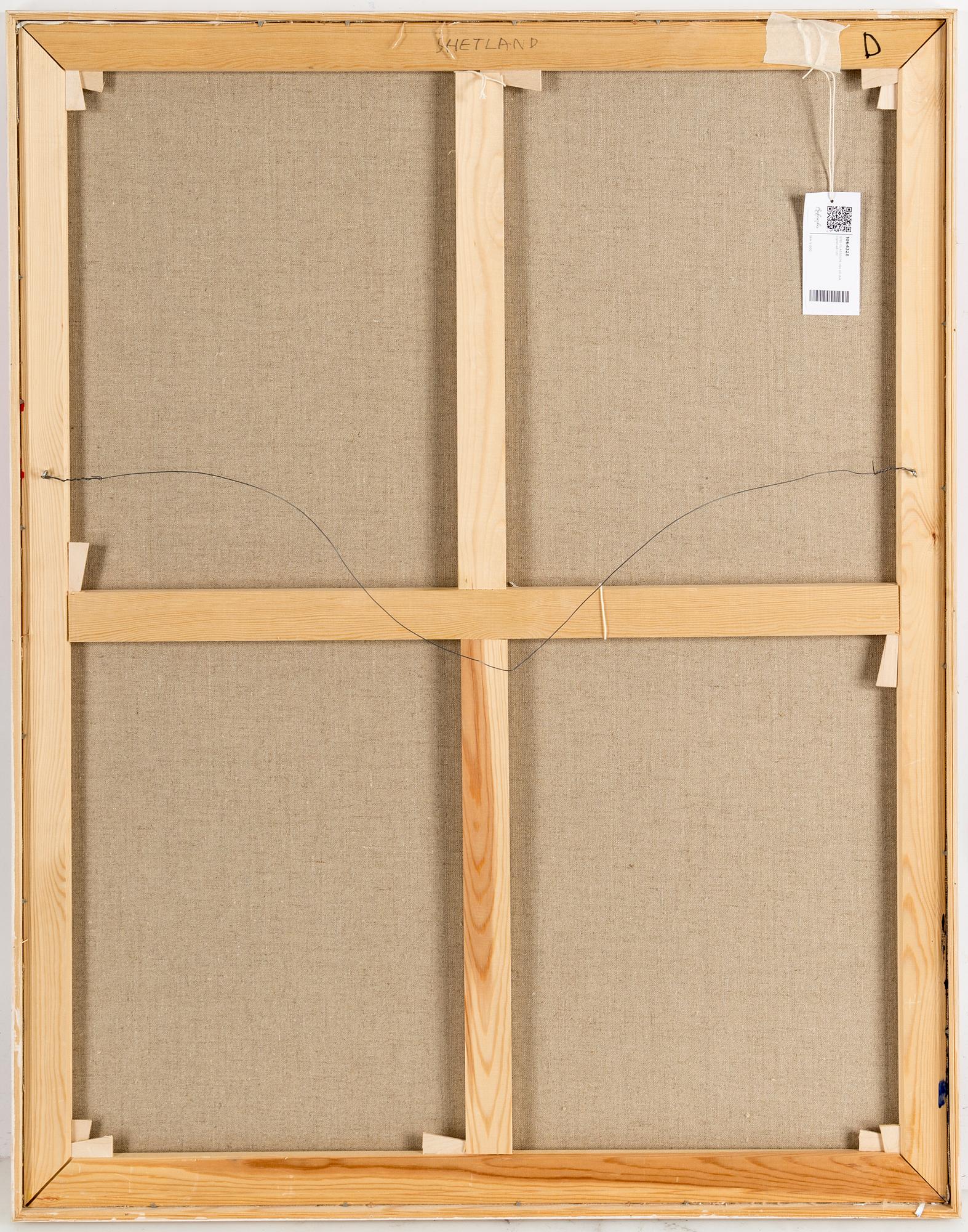 STIG CLAESSON, olja på duk, signerad.