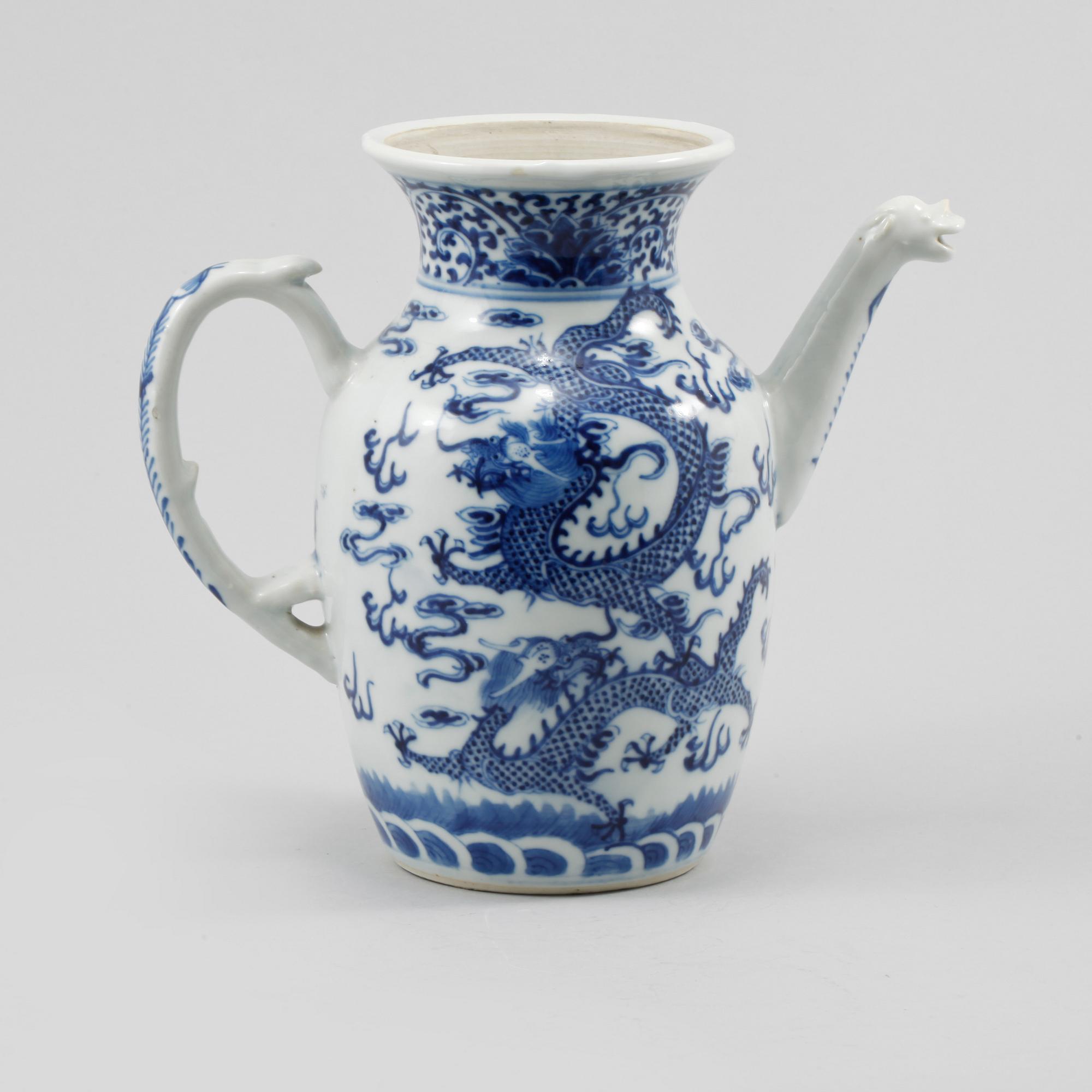 KANNA, porslin, Kina, 1900-tal.