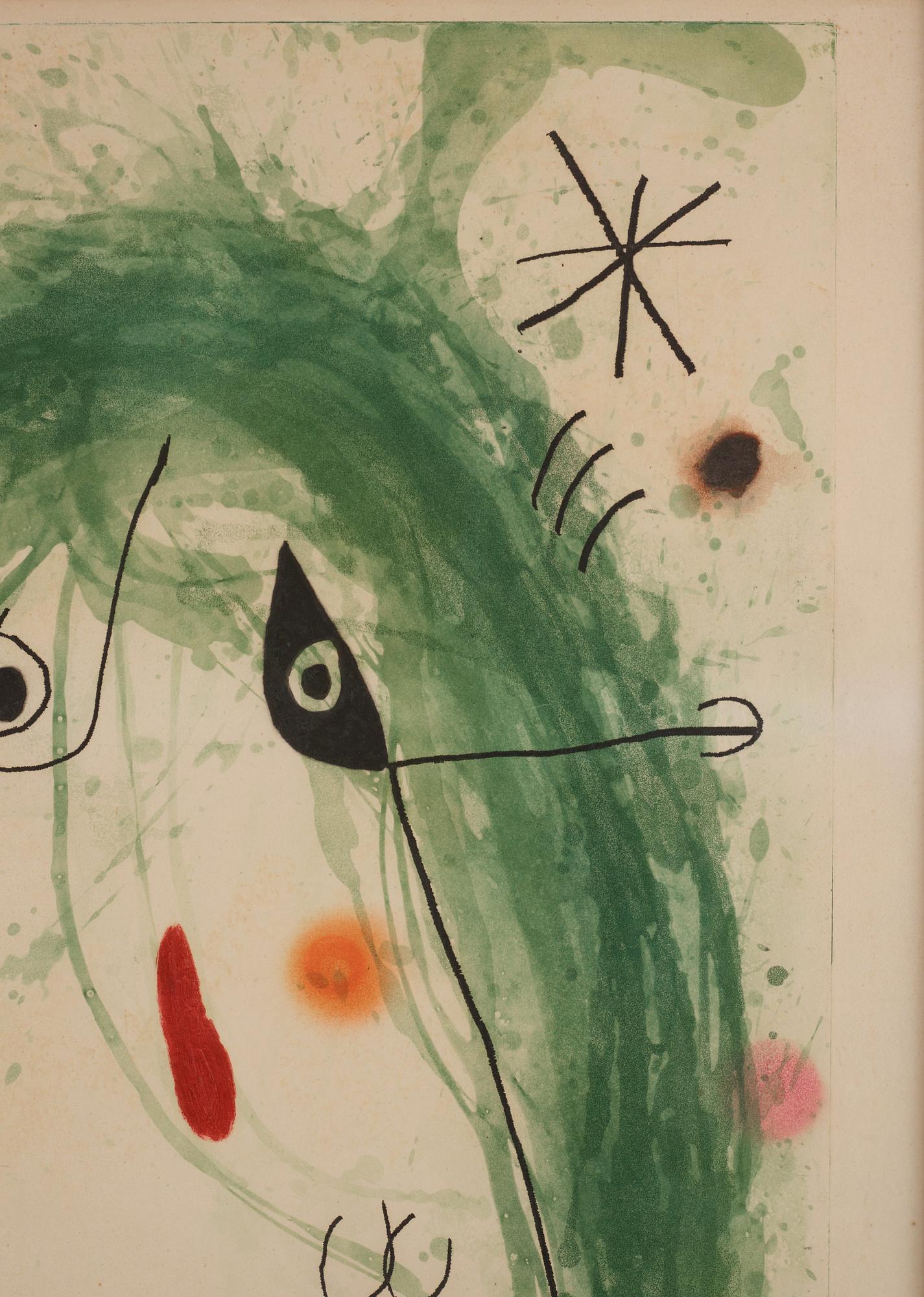 Joan Miró, "L'exile verte".