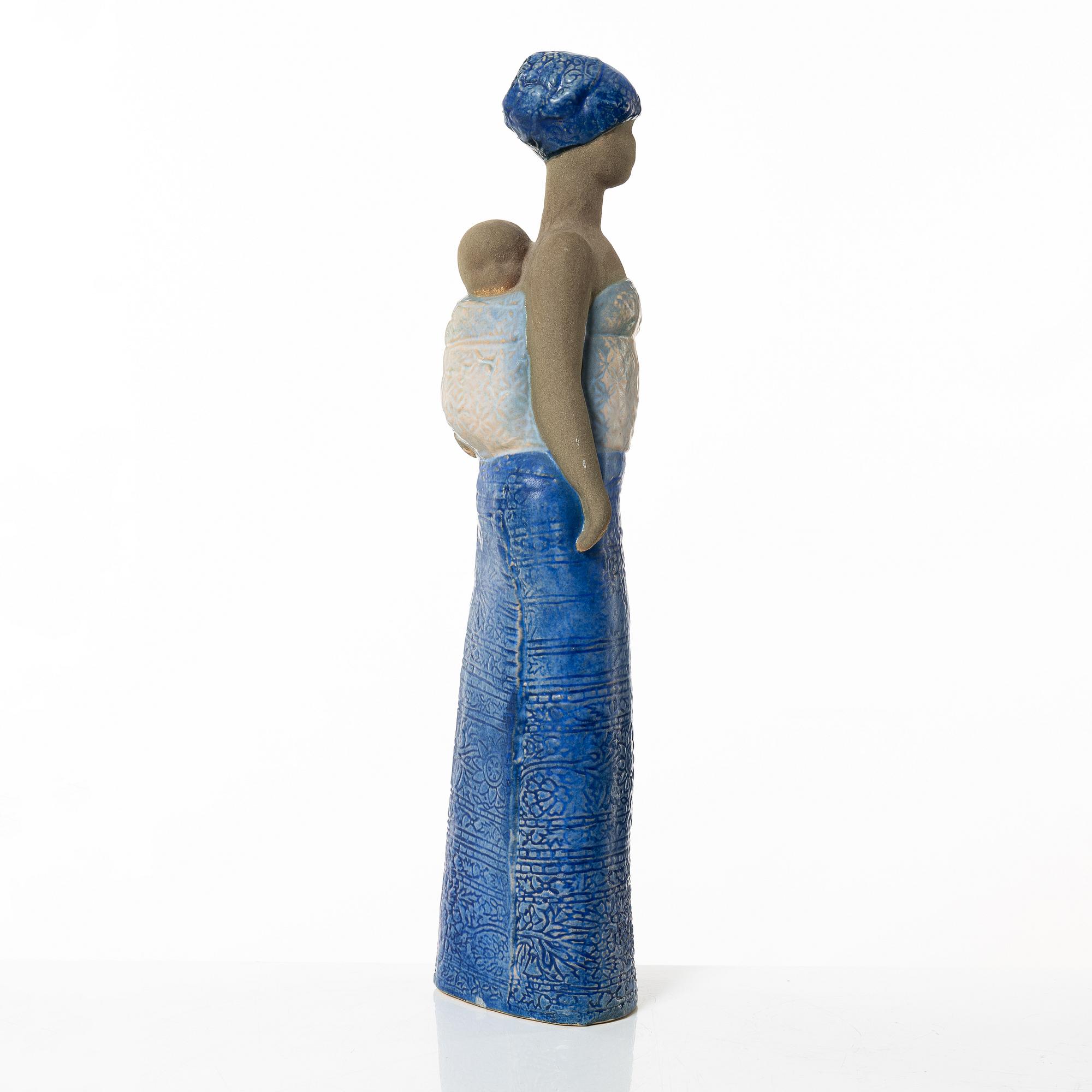 Lisa Larson, figurin, stengods, K-Studion, Gustavsberg.