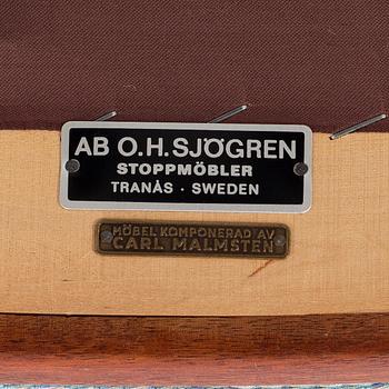 Carl Malmsten, armchair "Vår Fru", OH Sjögren, late 20th century.