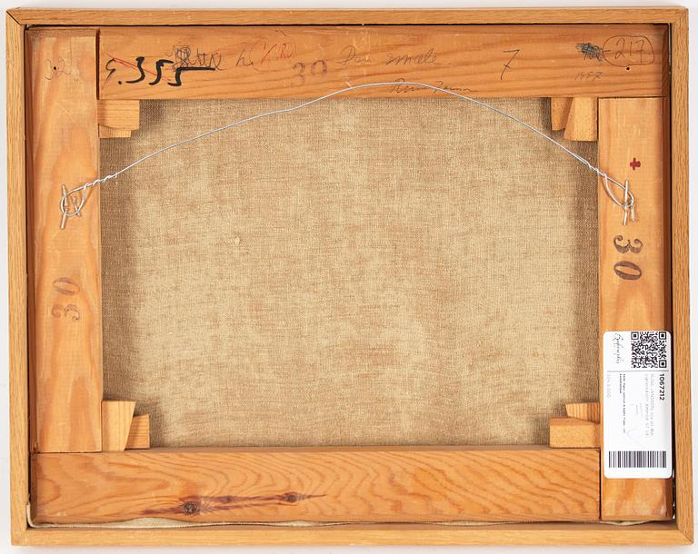 Rune Jansson, olja på duk, signerad och daterad -57.