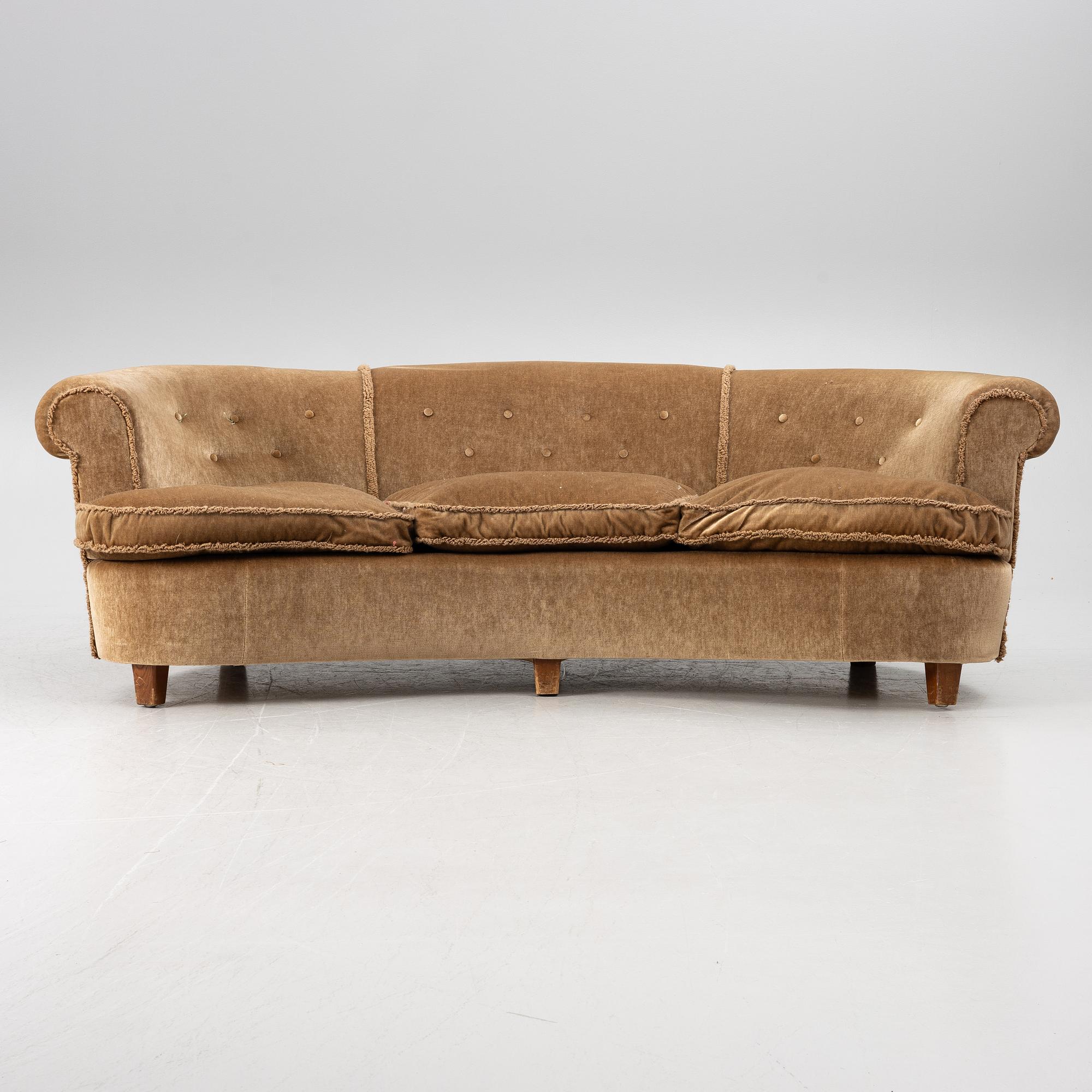 Sofa, Swedish modern, first half of the 20th century.