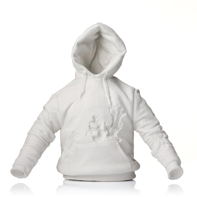 Daniel Arsham, "Eroded Sweatshirt".