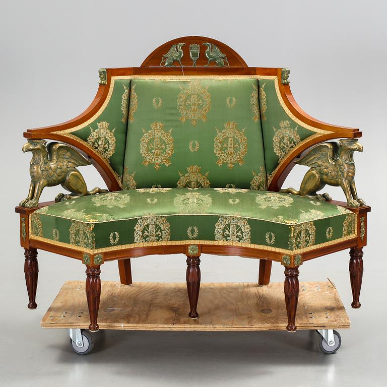 SOFFA, empirestil, 1800-talets slut.