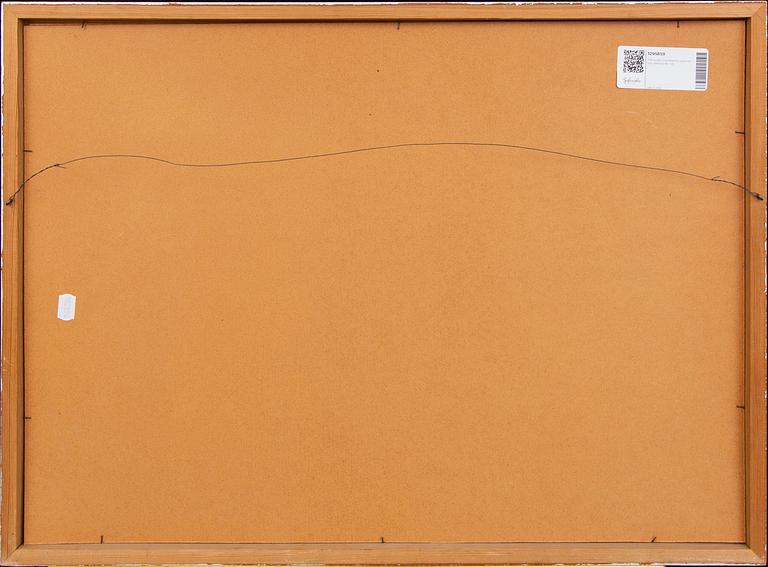 Bo Hultén, mixed media signed and dated 66.