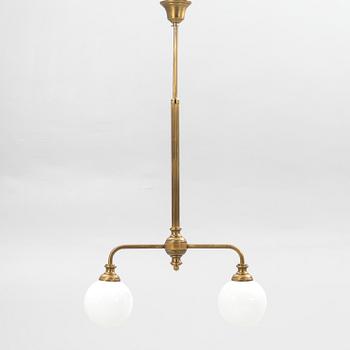 Taklampa, art deco-stil, 1900-talets andra hälft.