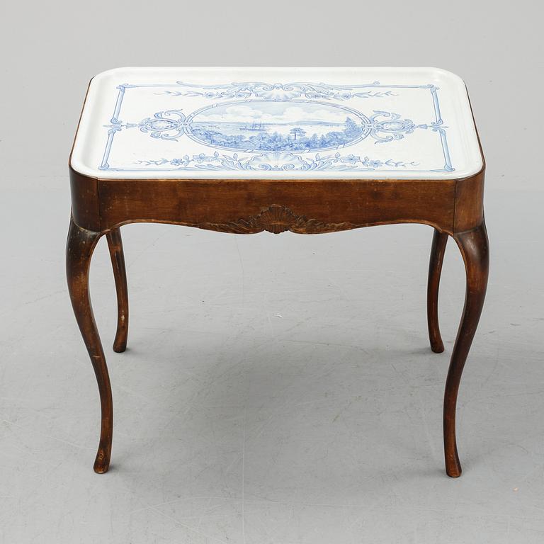 Teatable, signed John Sjöstrand 1930.