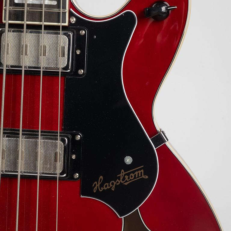 Hagström, "Viking", VIKB-WCT, semi-akustisk bas, Sverige, 2000-tal.