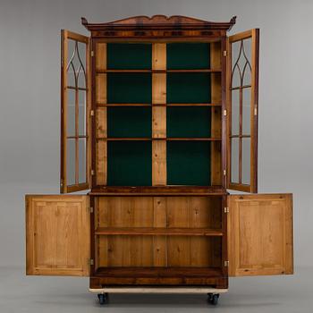A SWEDISH BOOKCASE, first half of the 19th century.