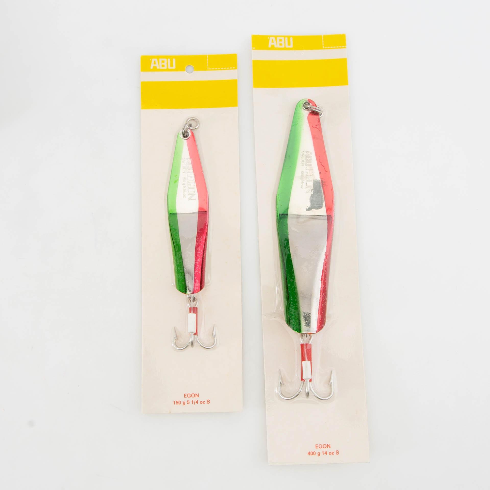 Various fishing lures, approx. 24 pcs, Abu, late 20th century.