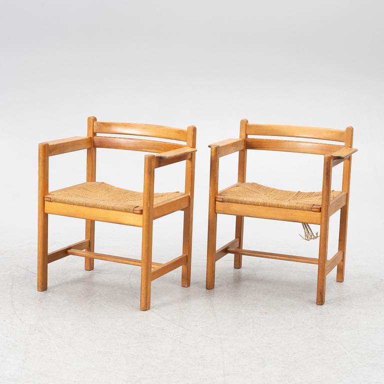 Børge Mogensen, a pair of armchairs, 'Asserbo', Karl Andersson and Söner.