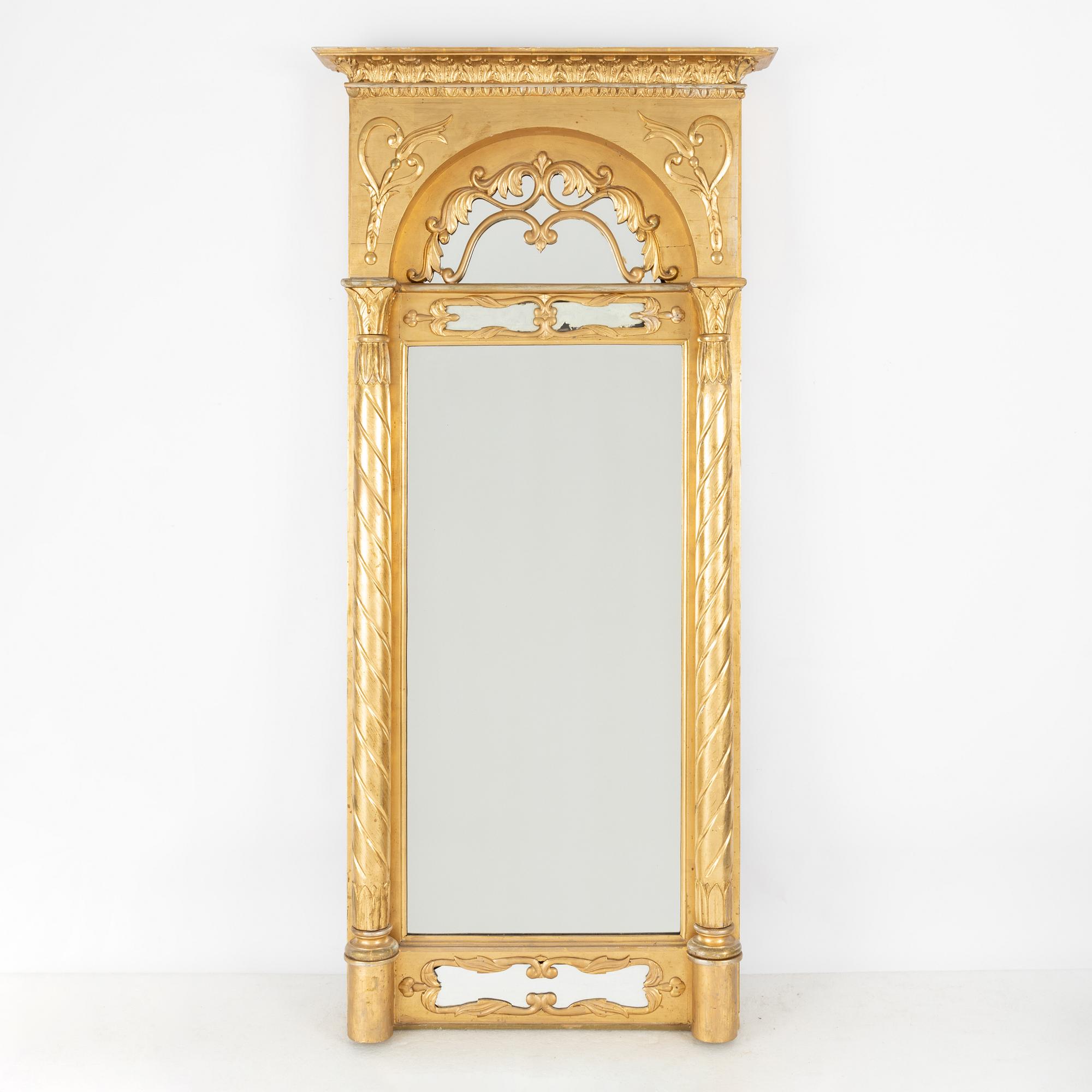 Spegel, Senempire, 1840-tal.