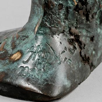 STAN WYS, skulptur, brons, signerad och daterad 2011.