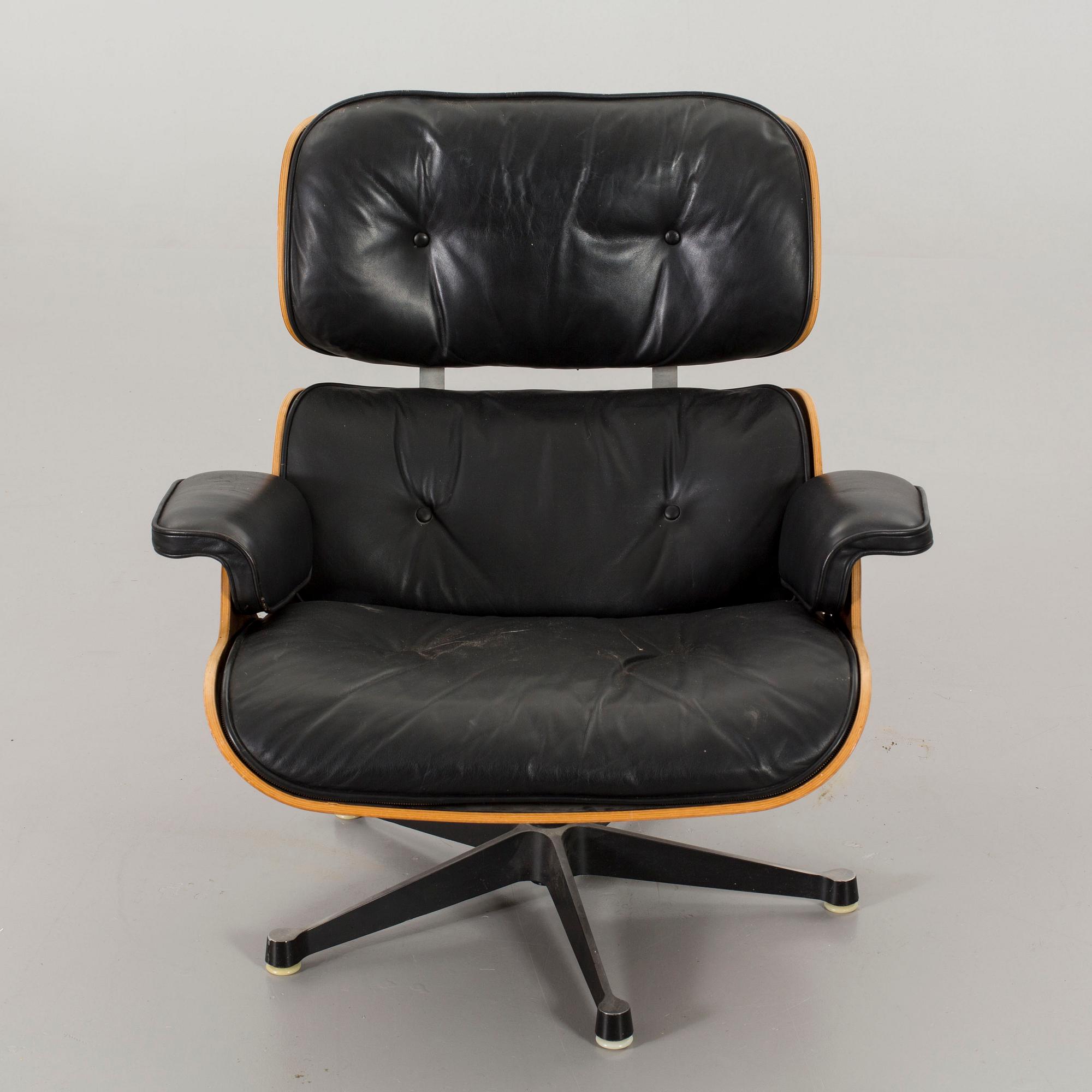 A armchair, "Lounge Chair", Charles & Ray Eames, USA, Herman Miller, 1960s.