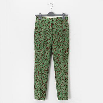 Prada, a pair of damast pants, size 36.