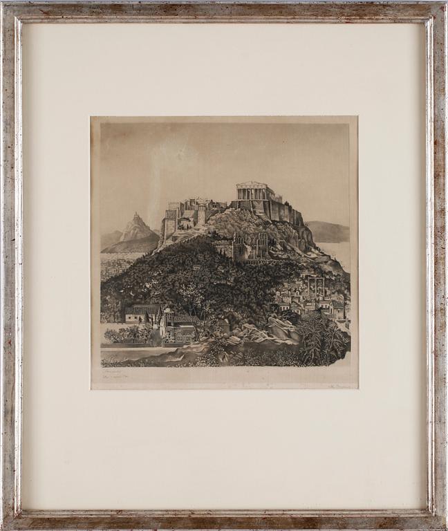 STIG BORGLIND, torrnål, sign.