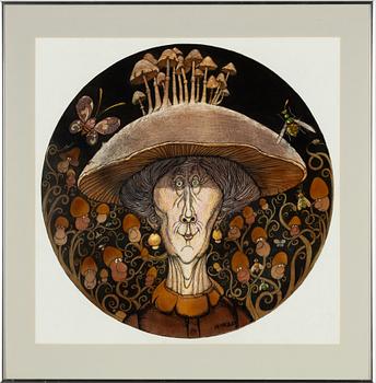 Hans Arnold, Lady with a Mushroom Hat.