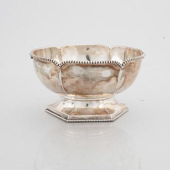 Goblet on foot, silver, Swedish import mark, circa 1930.