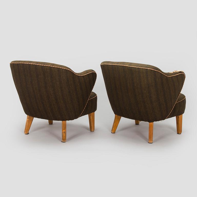 Flemming Lassen, nojatuolipari, valmistaja Asko 1952-1956.