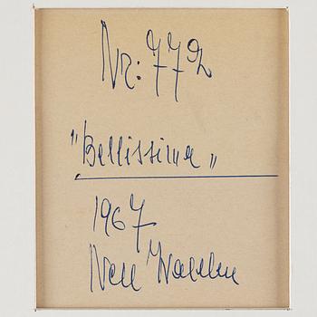 NELL WALDEN, mixxed medio on paper, signed and dated -67.