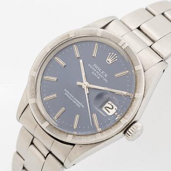 Rolex, Oyster Perpetual, Date, wristwatch, 34 mm.