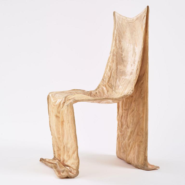 Gaetano Pesce, a "Golgotha" chair, Bracciodiferro, Italy, 1972.