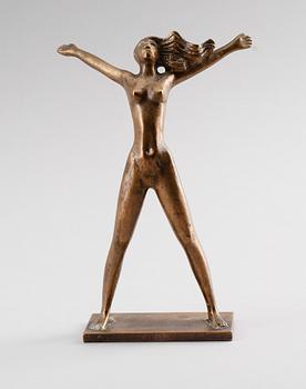 STIG BLOMBERG, skulptur, brons, Ystad-Brons.