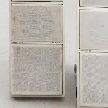 BeoSystem 6500 with Beovox CX100 speakers by Bang & Olufsen, Denmark 1989-91.