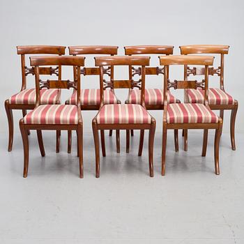 STOLAR, 7 st, Karl Johan-stil, 1900-talets första hälft/mitt.