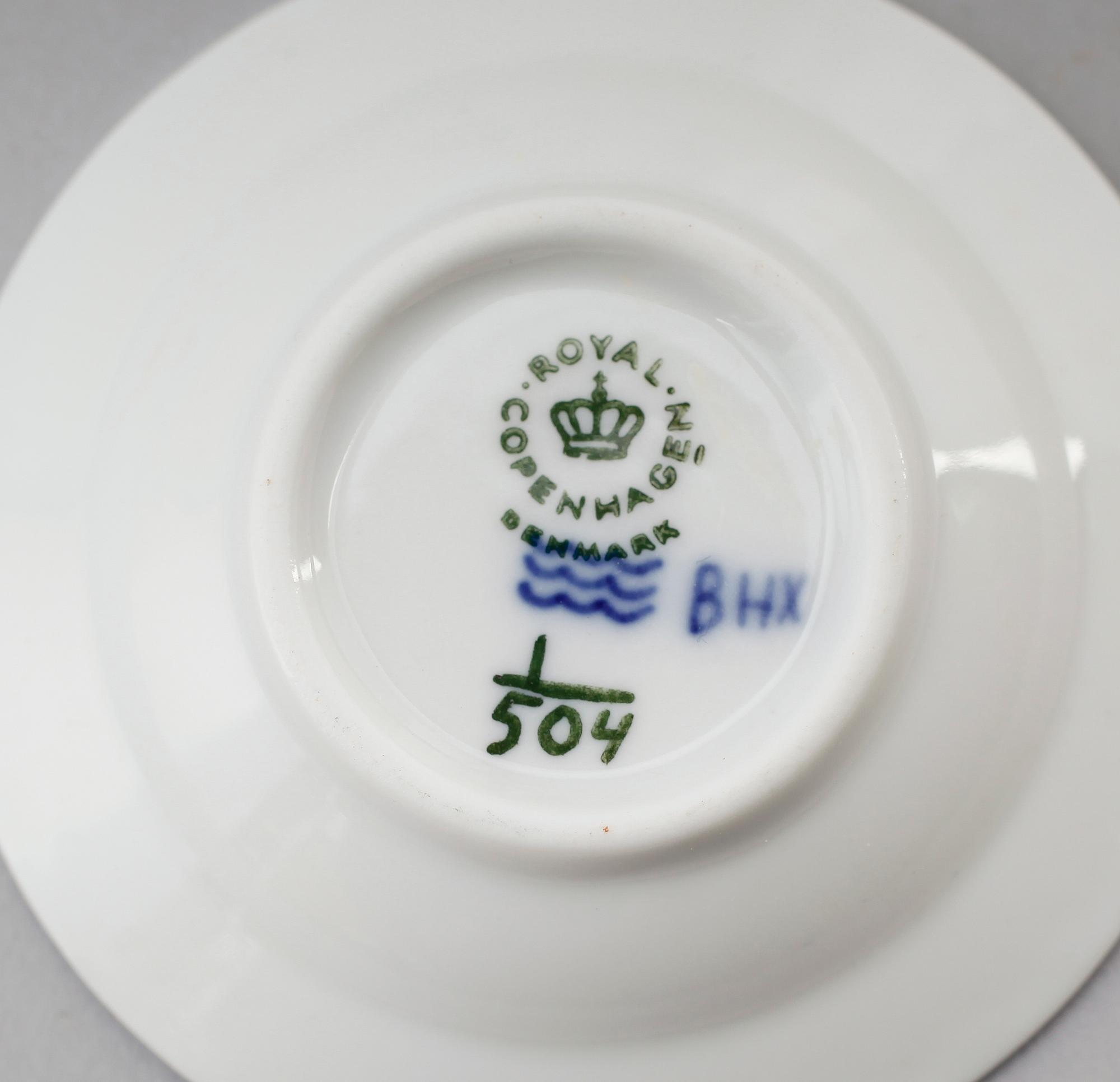 SERVISPORSLIN, 31 delar, Royal Copenhagen.