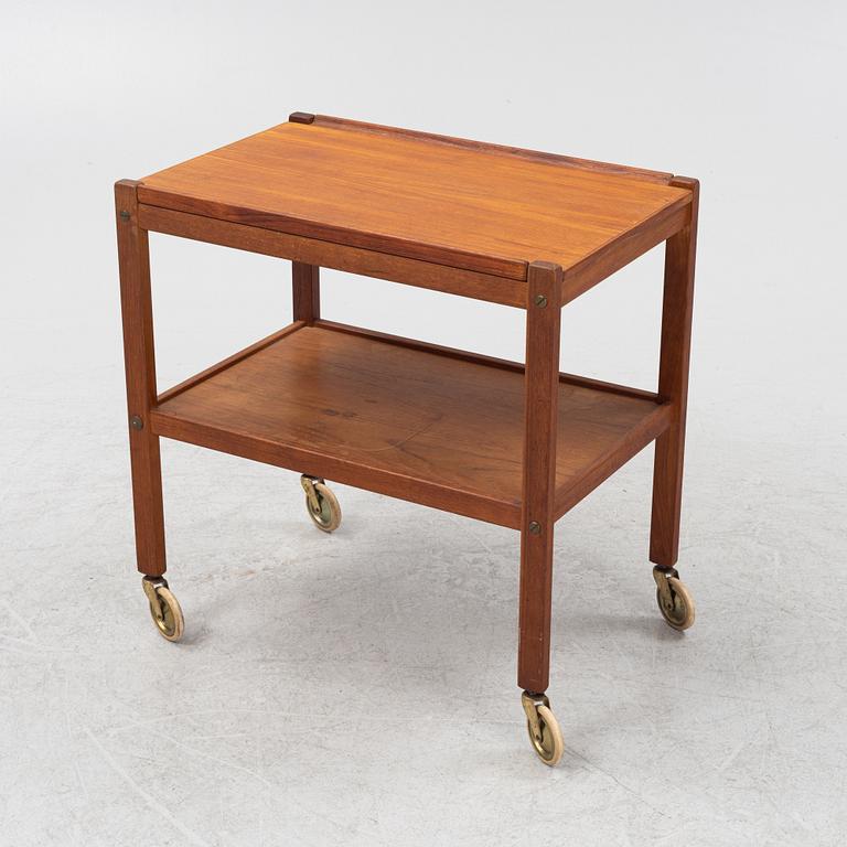 A serving trolley, 1950's/60's.